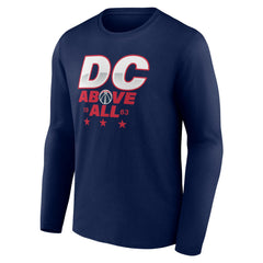 NBA - Washington Wizards Announcer Long Sleeve T-Shirt - Navy