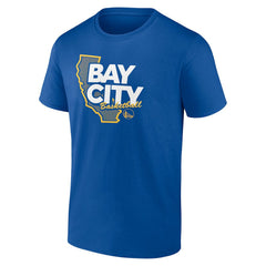 NBA - Golden State Warriors Huddle T-Shirt - Royal