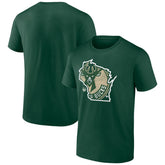 NBA - Milwaukee Bucks Huddle T-Shirt - Hunter Green