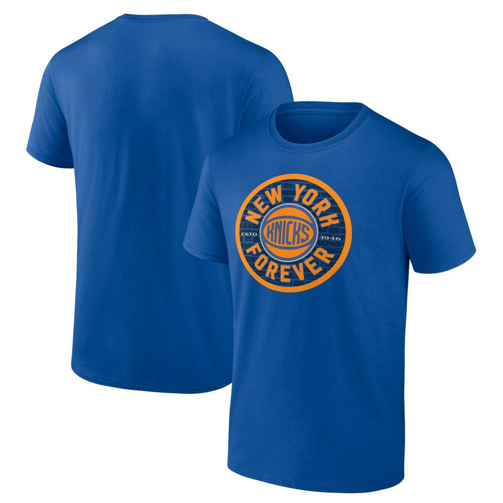 NBA - New York Knicks Huddle T-Shirt - Blue