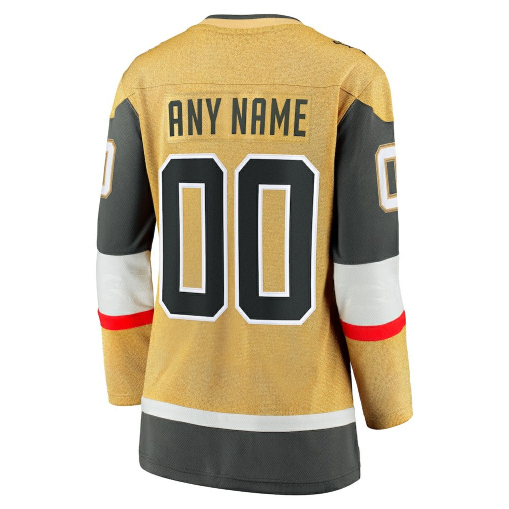 Vegas Golden Knights Fanatics Women's Home Breakaway Custom Jersey - | NHL Jerseys