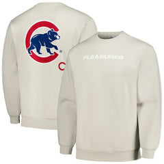 Chicago Cubs PLEASURES Ballpark Pullover Sweatshirt Lifestyle
