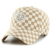 Tennessee Titans '47 Women's Vibe Check Clean Up Adjustable Hat Tan - 47 brand