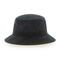 Pittsburgh Steelers '47 Thick Cord Bucket Hat Black - 47 brand