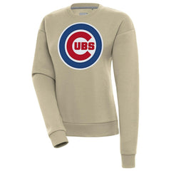 Chicago Cubs Antigua Women's Victory Pullover Sweatshirt On Sale