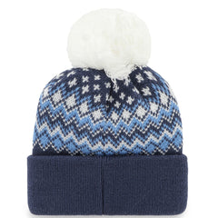 Tennessee Titans '47 Women's Elsa Cuffed Knit Hat with Pom Navy - 47 brand