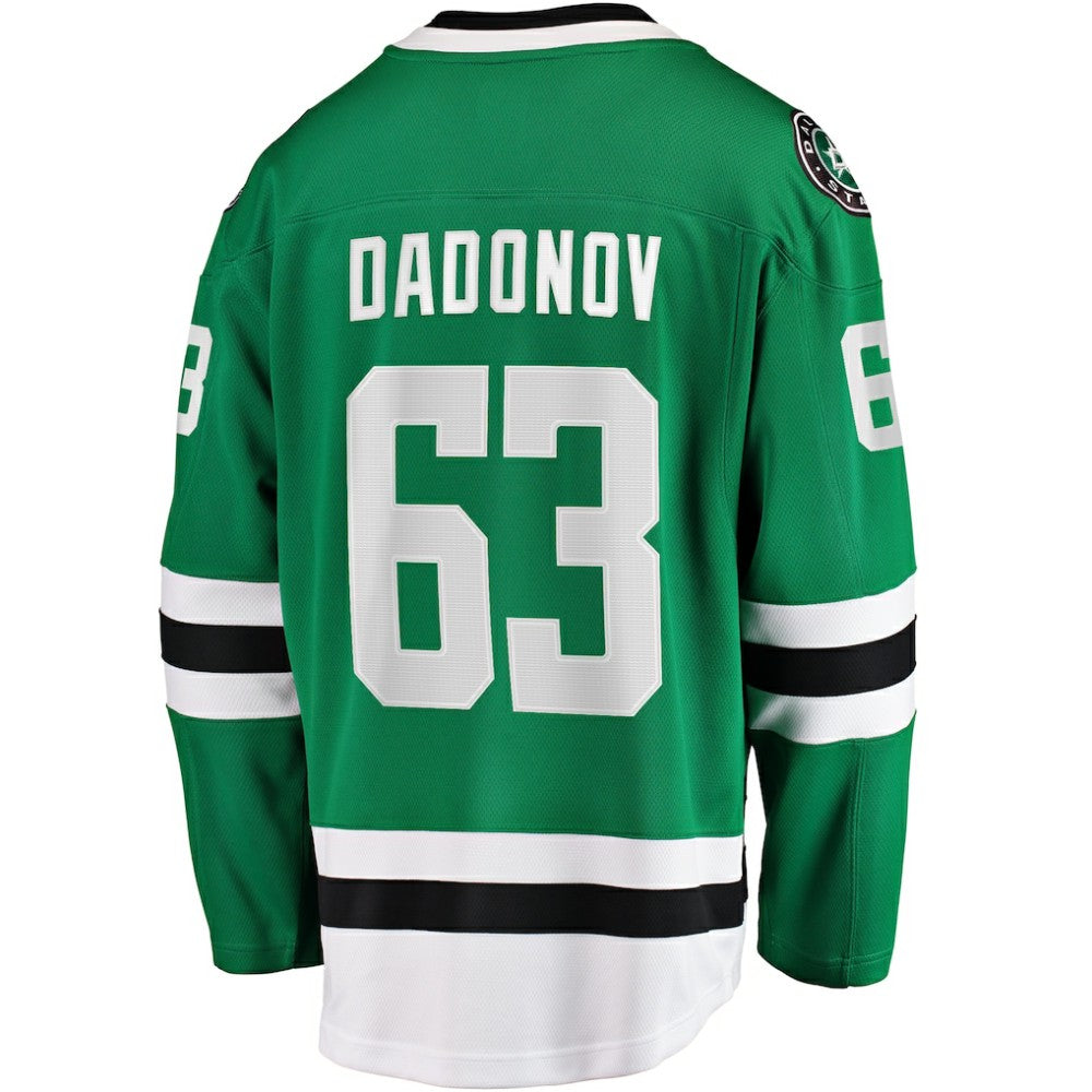 Evgenii Dadonov Dallas Stars Fanatics Home Breakaway Jersey - Green | NHL Jerseys