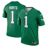 Jalen Hurts Philadelphia Eagles Legend Player Performance Top Kelly Green - Nike