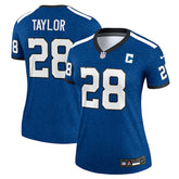 Jonathan Taylor Indianapolis Colts Women's Alternate Legend Player Performance Top Royal - Nike
