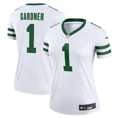 Ahmad Sauce Gardner New York Jets Women's Legend Player Performance Top Legacy White - Nike