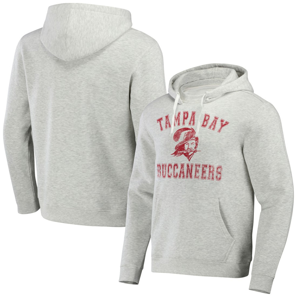 Tampa Bay Buccaneers NFL x Darius Rucker Collection Coaches Pullover Hoodie Heather Gray - Fanatics