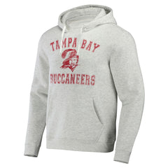 Tampa Bay Buccaneers NFL x Darius Rucker Collection Coaches Pullover Hoodie Heather Gray - Fanatics