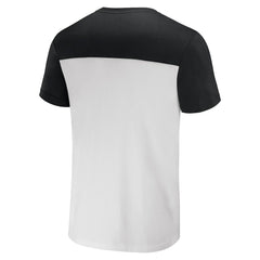 New Orleans Saints NFL x Darius Rucker Collection Colorblocked T-Shirt White/Black - Fanatics