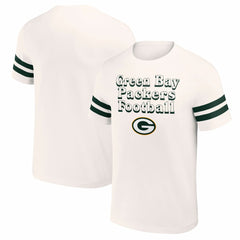 Green Bay Packers NFL x Darius Rucker Collection Vintage T-Shirt Cream - Fanatics