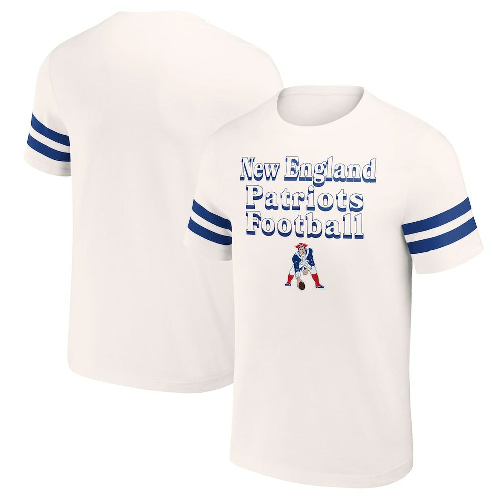New England Patriots NFL x Darius Rucker Collection Vintage T-Shirt Cream - Fanatics