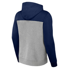 Tennessee Titans NFL x Darius Rucker Collection Color Blocked Pullover Hoodie Heather Gray - Fanatics