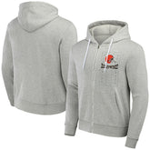 Cleveland Browns NFL x Darius Rucker Collection Domestic Full-Zip Hoodie Heather Gray - Fanatics