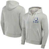 Indianapolis Colts NFL x Darius Rucker Collection Domestic Full-Zip Hoodie Heather Gray - Fanatics