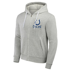 Indianapolis Colts NFL x Darius Rucker Collection Domestic Full-Zip Hoodie Heather Gray - Fanatics
