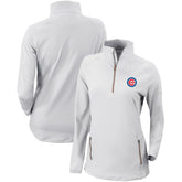 Chicago Cubs Columbia Women's Omni-Wick Outward Nine Quarter-Zip Pullover Top Lifestyle