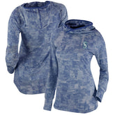 Seattle Mariners Columbia Women's Omni-Wick Sunday Ball Pullover Hoodie On Sale