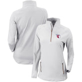 Cleveland Guardians Columbia Women's Omni-Wick Outward Nine Quarter-Zip Pullover Top for sale