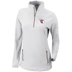 Cleveland Guardians Columbia Women's Omni-Wick Outward Nine Quarter-Zip Pullover Top for sale
