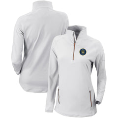 Milwaukee Brewers Columbia Women's Omni-Wick Outward Nine Quarter-Zip Pullover Top discount