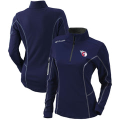 Cleveland Guardians Columbia Women's Omni-Wick Shotgun Quarter-Zip Pullover Top Online