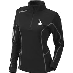Los Angeles Dodgers Columbia Women's Omni-Wick Shotgun Quarter-Zip Pullover Top Clearance