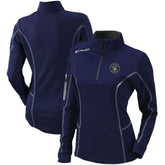 Milwaukee Brewers Columbia Women's Omni-Wick Shotgun Quarter-Zip Pullover Top discount