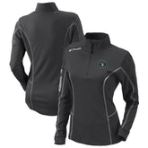 Milwaukee Brewers Columbia Women's Omni-Wick Shotgun Quarter-Zip Pullover Top On Sale