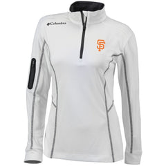 San Francisco Giants Columbia Women's Omni-Wick Shotgun Quarter-Zip Pullover Top Online