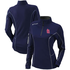 St. Louis Cardinals Columbia Women's Omni-Wick Shotgun Quarter-Zip Pullover Top for sale