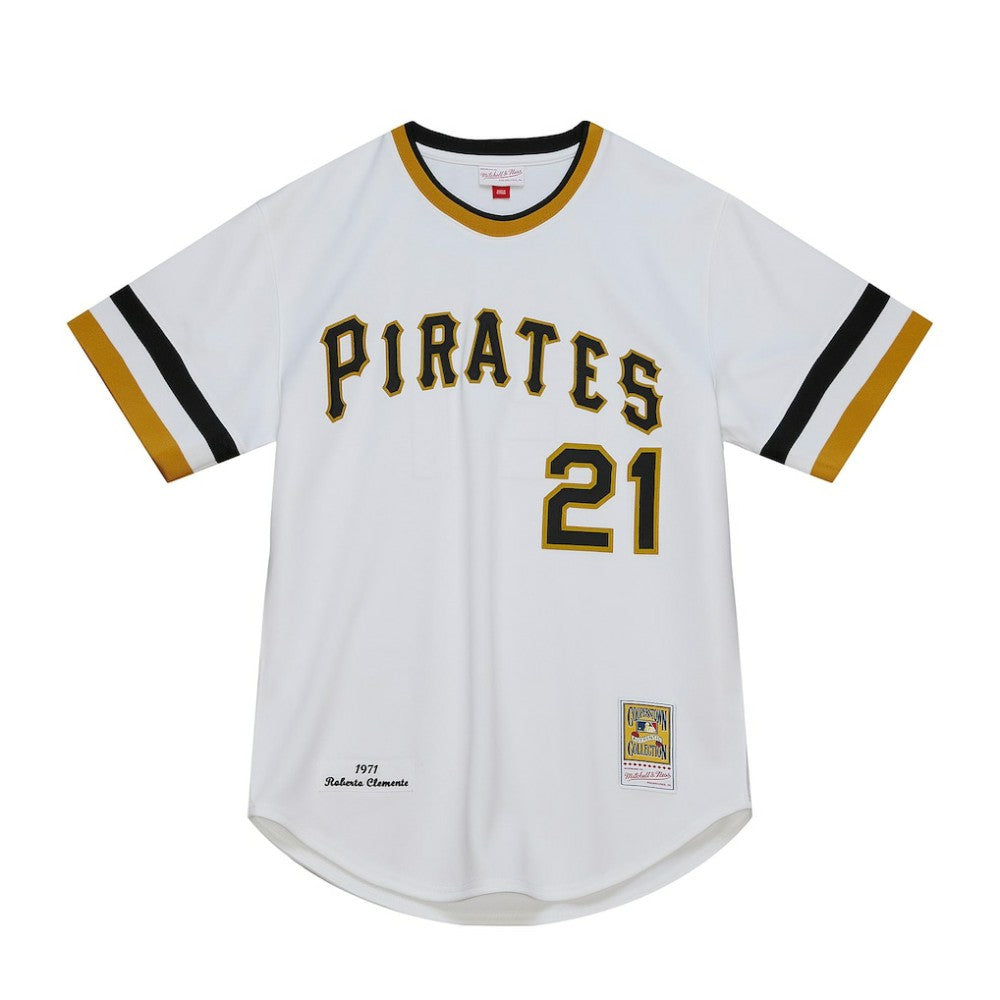 Roberto Clemente Pittsburgh Pirates Mitchell & Ness Cooperstown Collection Authentic Jersey On Sale