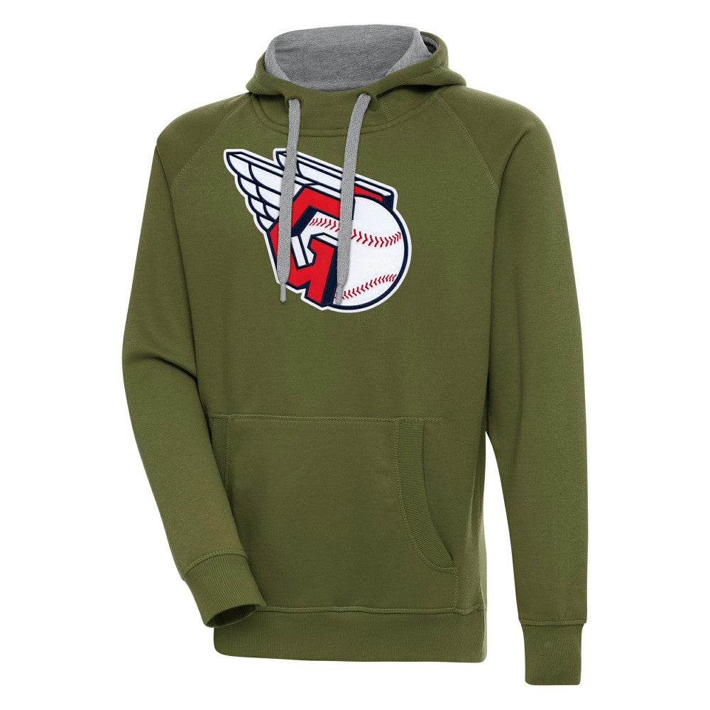 Cleveland Guardians Antigua Victory Pullover Hoodie Online