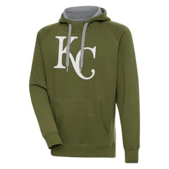 Kansas City Royals Antigua Victory Pullover Hoodie Lifestyle