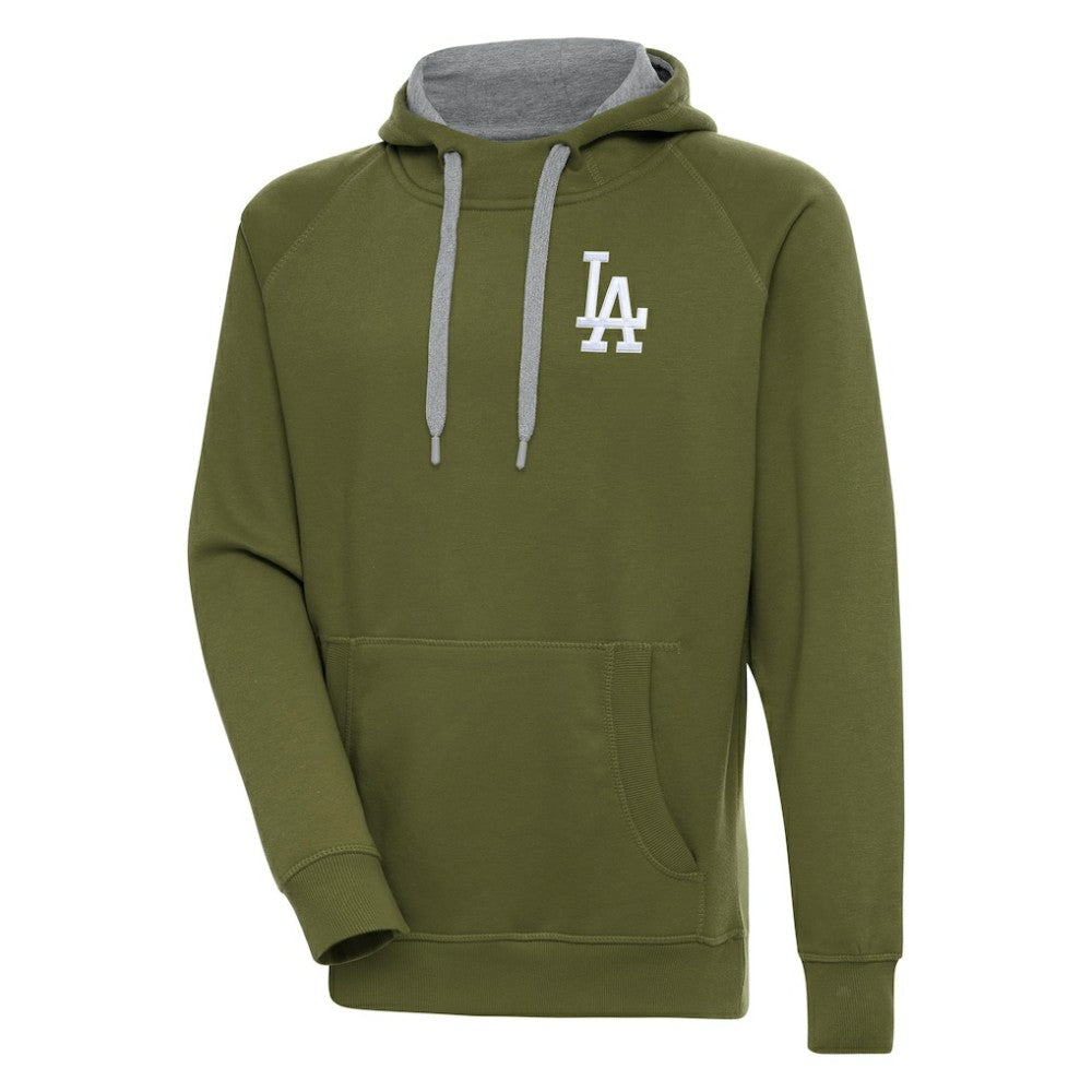 Los Angeles Dodgers Antigua Victory Pullover Hoodie discount