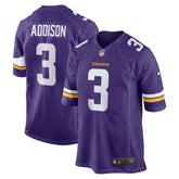 Jordan Addison Minnesota Vikings Game Jersey Purple - Nike