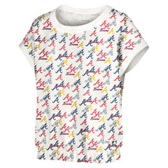 Atlanta Braves Lusso Women's Madge Dolman Tri-Blend T-Shirt Online