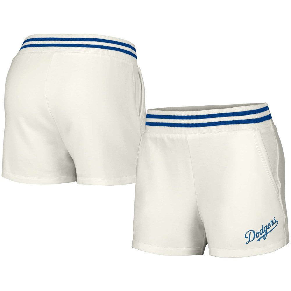 Los Angeles Dodgers Lusso Women's Maeg Tri-Blend Pocket Shorts for sale