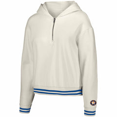 Houston Astros Lusso Women's Magnolia Tri-Blend Quarter-Zip Hoodie Sale