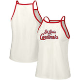 St. Louis Cardinals Lusso Women's Nadine Halter Tank Top Clearance