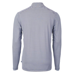 Minnesota Twins Cutter & Buck Virtue Eco Pique Micro Stripe Recycled Quarter-Zip Pullover Top discount