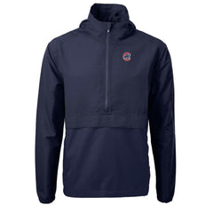 Chicago Cubs Cutter & Buck Charter Eco Recycled Half-Zip Anorak Jacket for sale