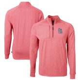 St. Louis Cardinals Cutter & Buck Adapt Eco Knit Stretch Recycled Quarter-Zip Pullover Top On Sale