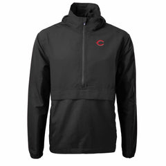 Cincinnati Reds Cutter & Buck Charter Eco Recycled Half-Zip Anorak Jacket On Sale