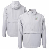 Cleveland Guardians Cutter & Buck Charter Eco Recycled Half-Zip Anorak Jacket On Sale