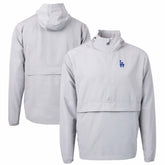 Los Angeles Dodgers Cutter & Buck Charter Eco Recycled Half-Zip Anorak Jacket On Sale