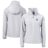 Atlanta Braves Cutter & Buck Women's Charter Eco Recycled Full-Zip Jacket Online